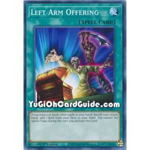 Left Arm Offering (Common) – Legendary Duelist Rage of Ra | Carta YUGIOH en México