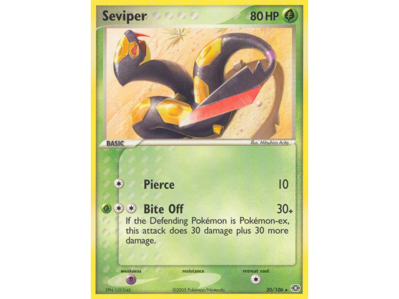 Seviper (Reverse Holo)