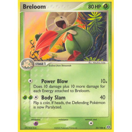 Breloom (Reverse Holo)