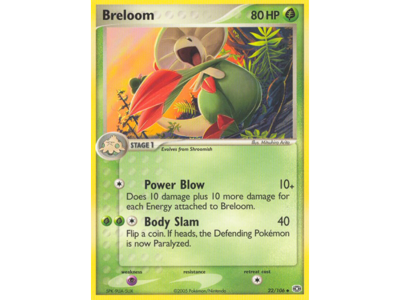 Breloom (Reverse Holo)