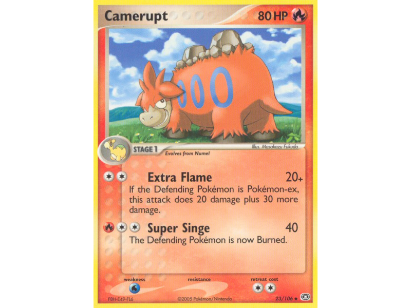 Camerupt (Reverse Holo)