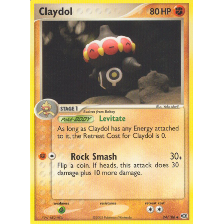 Claydol (Reverse Holo)