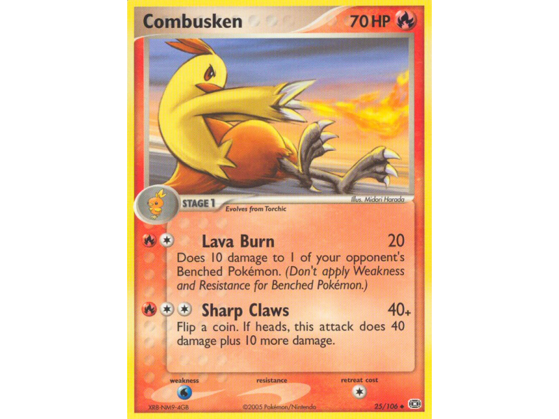 Combusken (Reverse Holo)