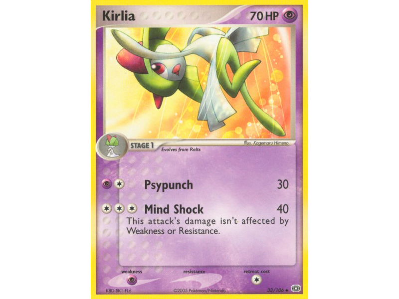 Kirlia (Reverse Holo)