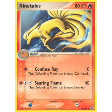 Ninetales (Reverse Holo)