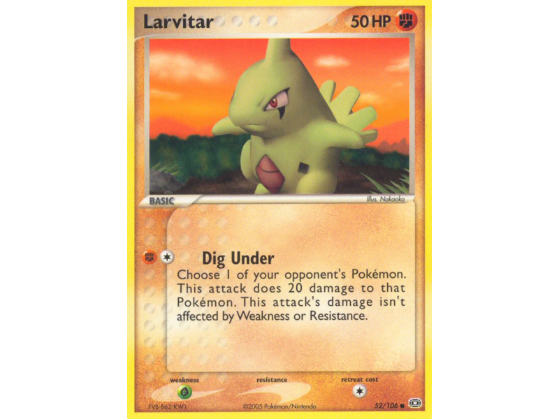 Larvitar (Reverse Holo)