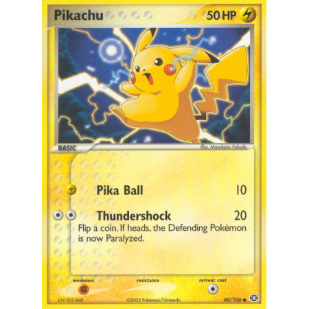 Pikachu (Reverse Holo)