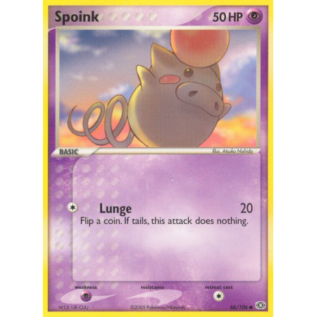 Spoink (Reverse Holo)