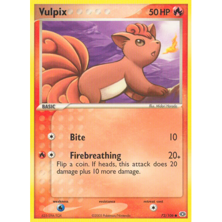 Vulpix (Reverse Holo)