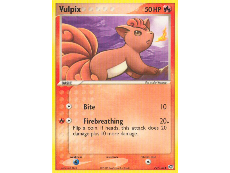 Vulpix (Reverse Holo)