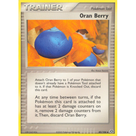 Oran Berry (Reverse Holo)