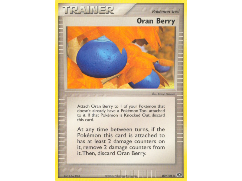 Oran Berry (Reverse Holo)