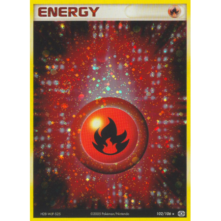 Fire Energy (Reverse Holo)