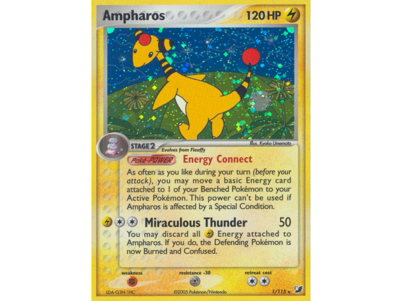 Ampharos (Reverse Holo)