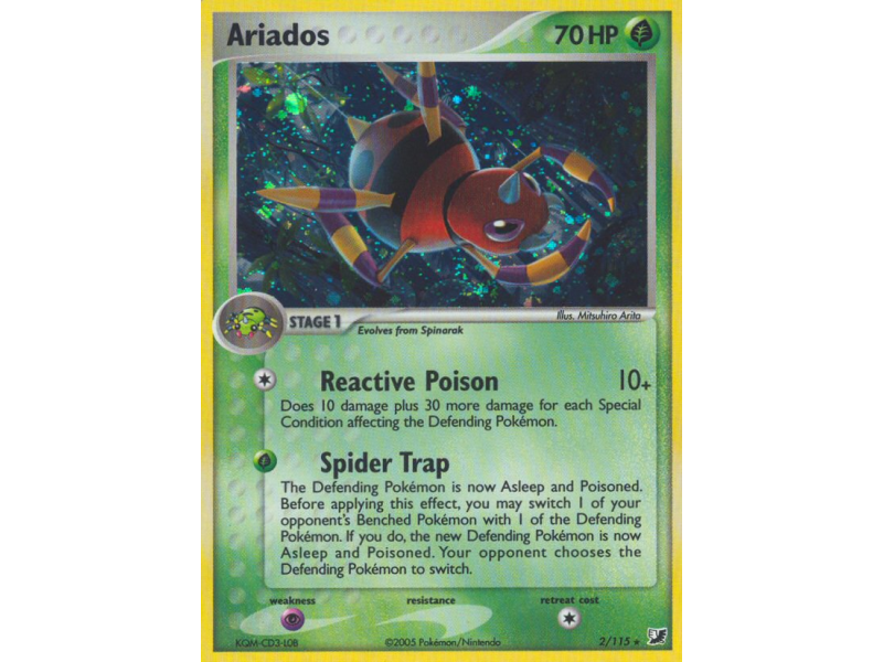 Ariados (Reverse Holo)