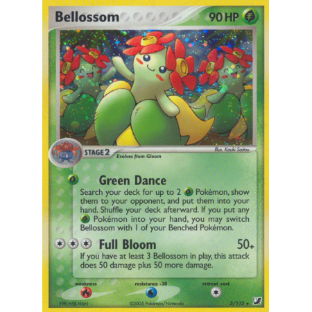 Bellossom (Reverse Holo)