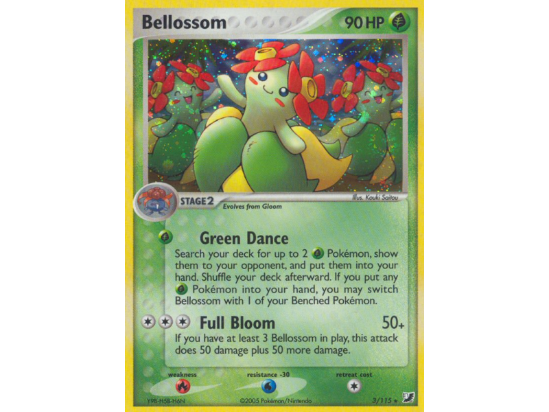 Bellossom (Reverse Holo)