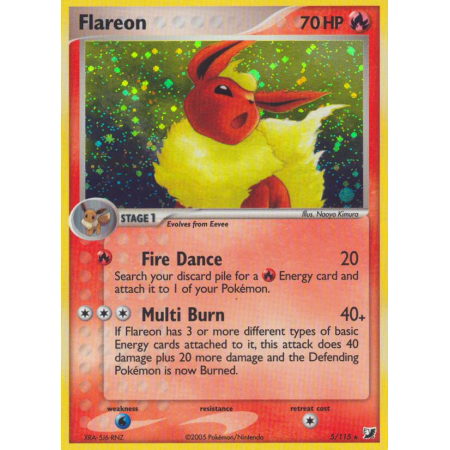 Flareon (Reverse Holo)