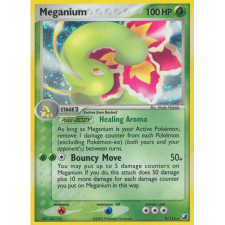 Meganium (Reverse Holo)