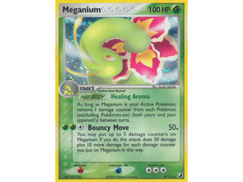 Meganium (Reverse Holo)