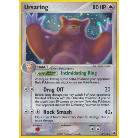 Ursaring (Reverse Holo)