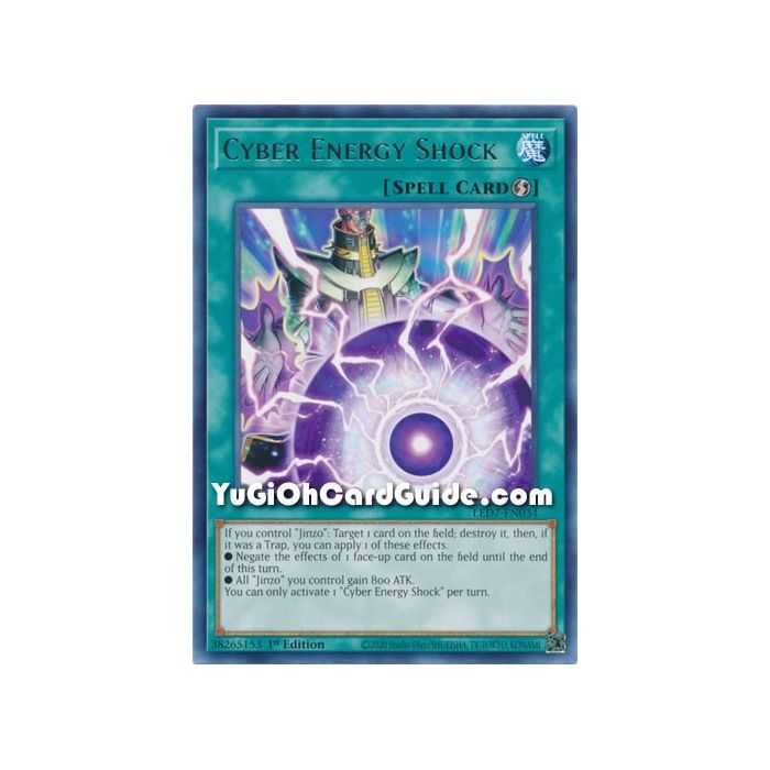 Cyber Energy Shock (Rare) – Legendary Duelist Rage of Ra | Carta YUGIOH en México