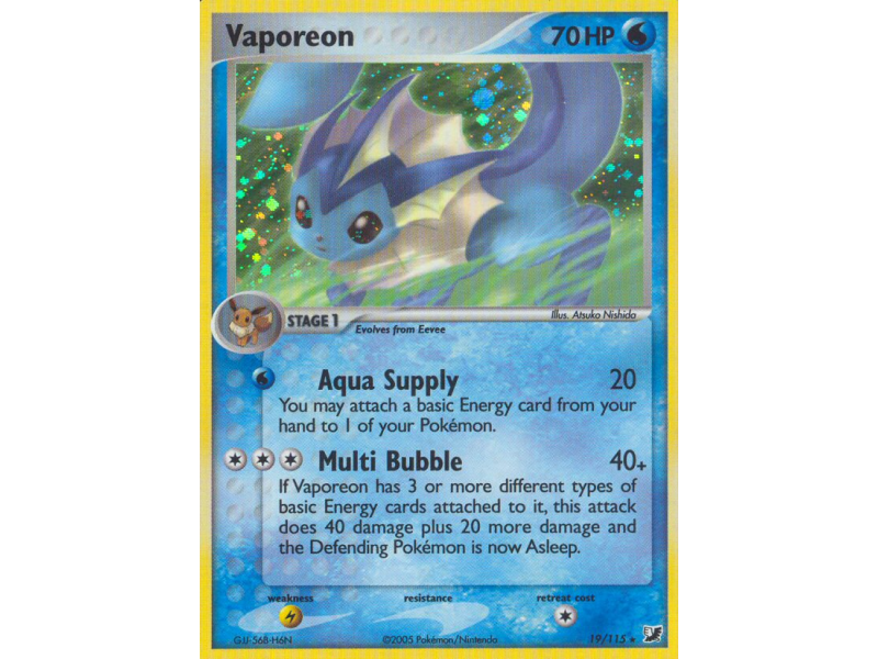 Vaporeon (Reverse Holo)