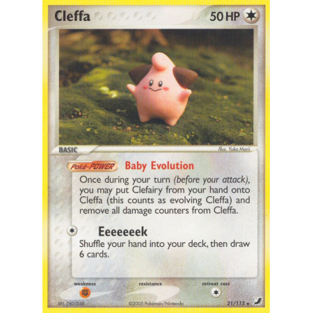 Cleffa (Reverse Holo)
