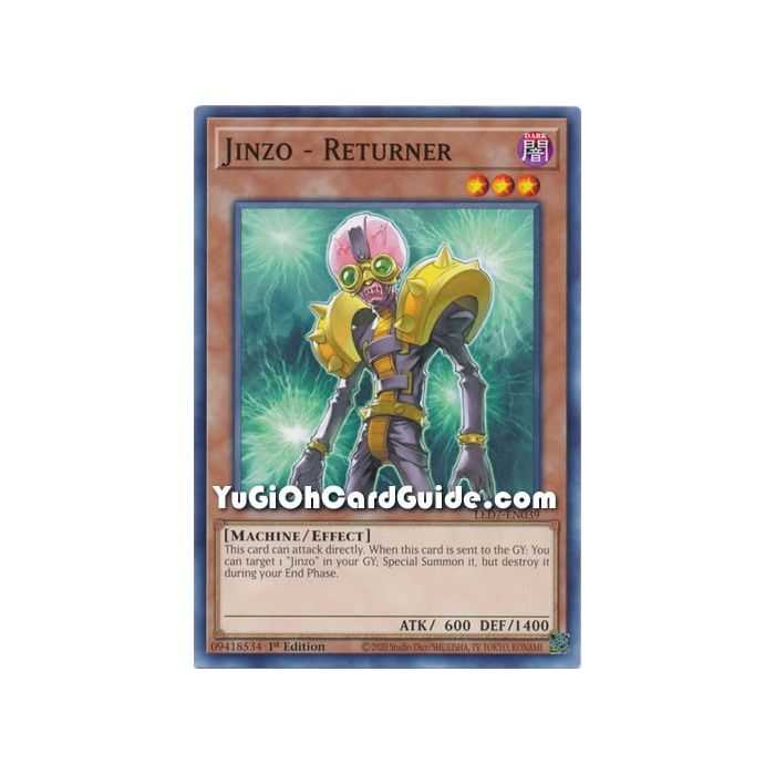 Jinzo - Returner (Common) – Legendary Duelist Rage of Ra | Carta YUGIOH en México