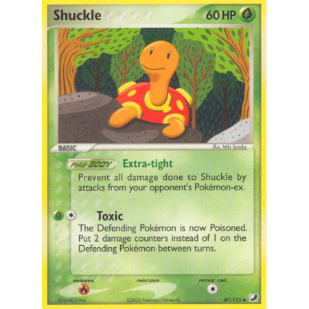 Shuckle (Reverse Holo)