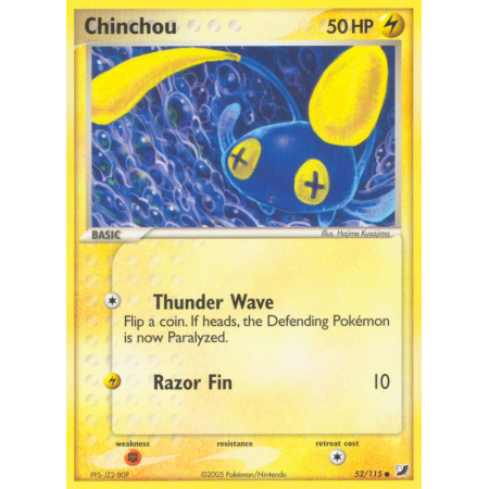 Chinchou (Reverse Holo)