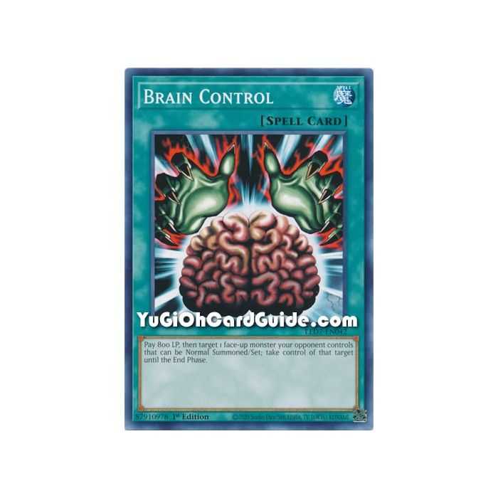 Brain Control (Common) – Legendary Duelist Rage of Ra | Carta YUGIOH en México