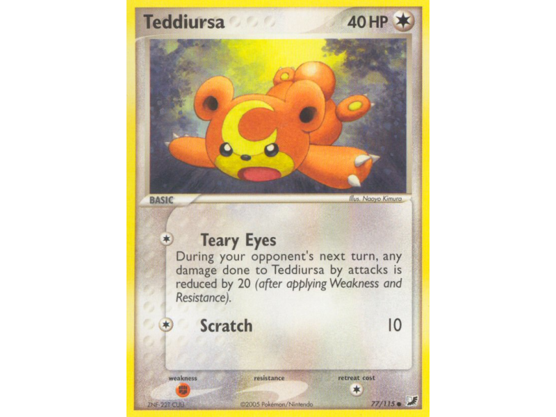 Teddiursa (Reverse Holo)