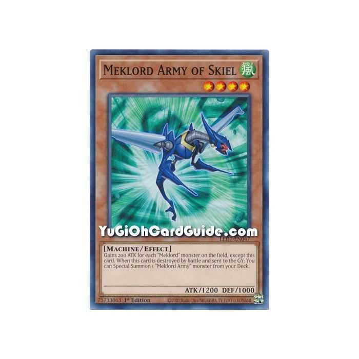 Meklord Army of Skiel (Common) – Legendary Duelist Rage of Ra | Carta YUGIOH en México