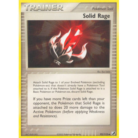 Solid Rage (Reverse Holo)