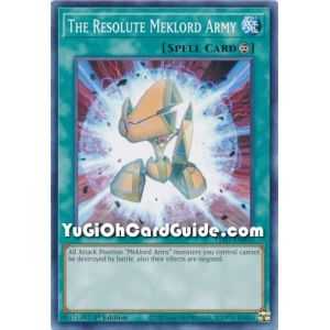 The Resolute Meklord Army (Common) – Legendary Duelist Rage of Ra | Carta YUGIOH en México