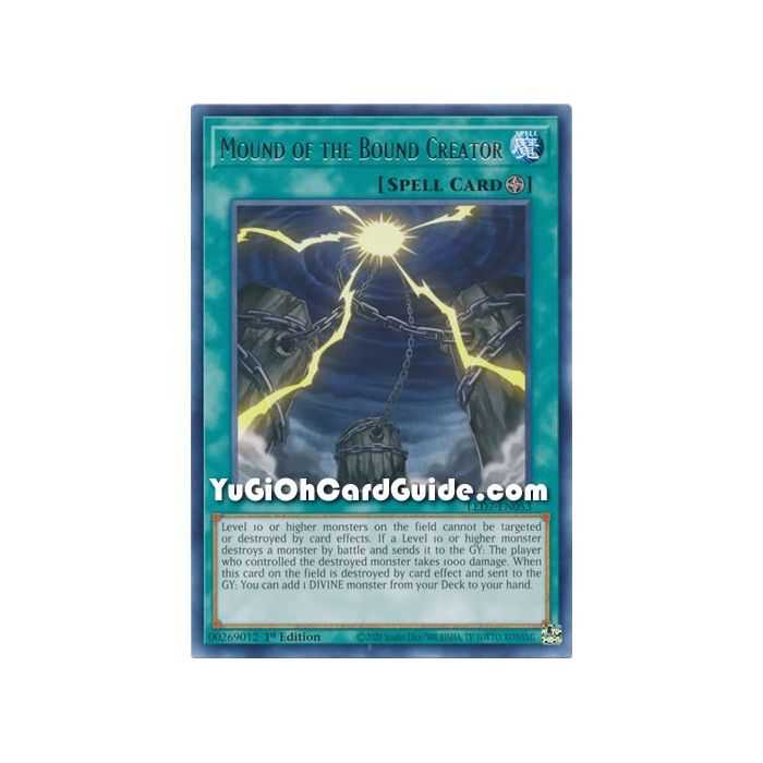 Mound of the Bound Creator (Rare) – Legendary Duelist Rage of Ra | Carta YUGIOH en México