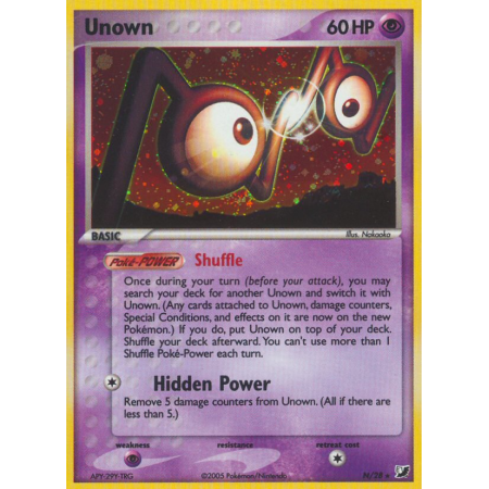 Unown (Reverse Holo)