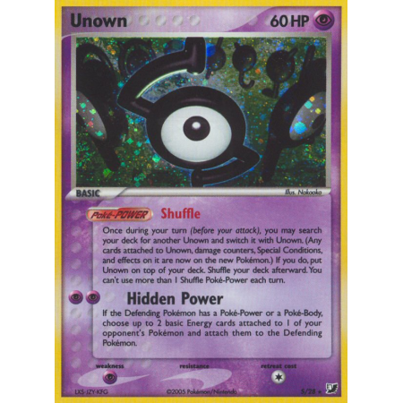 Unown (Reverse Holo)