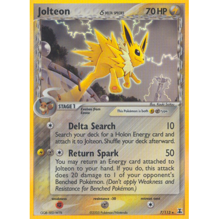 Jolteon δ (Reverse Holo)