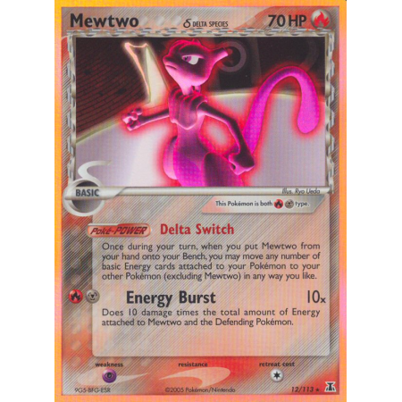 Mewtwo δ (Holo)