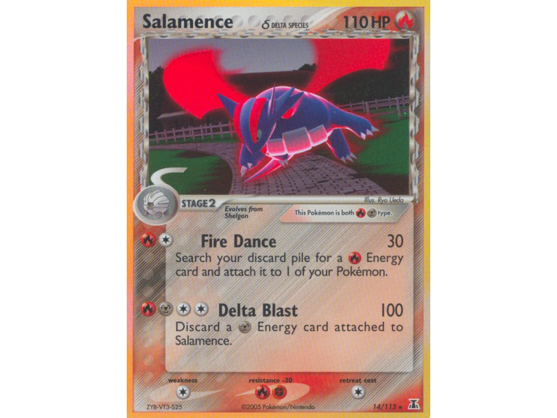 Salamence δ (Reverse Holo)