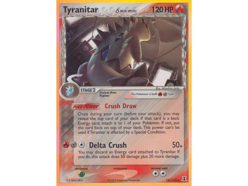 Tyranitar δ (Reverse Holo)