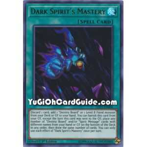 Dark Spirit's Mastery (Ultra Rare) – Legendary Duelist Immortal Destiny | Carta YUGIOH en México