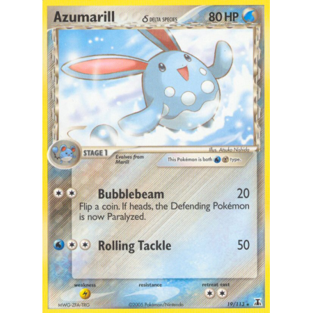 Azumarill δ (Reverse Holo)