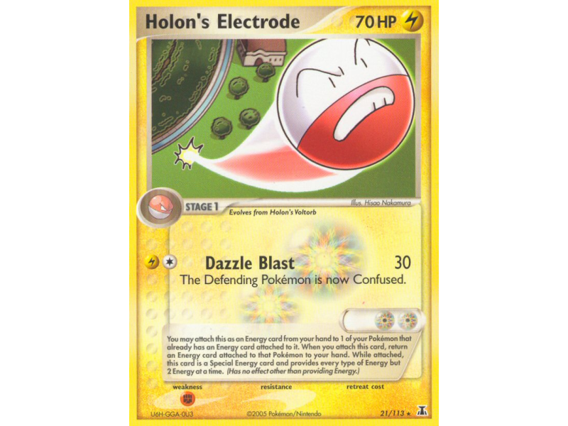 Holon's Electrode (Reverse Holo)