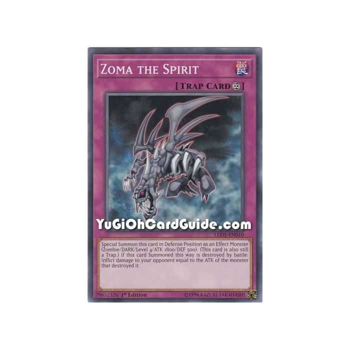 Zoma the Spirit (Common) – Legendary Duelist Immortal Destiny | Carta YUGIOH en México