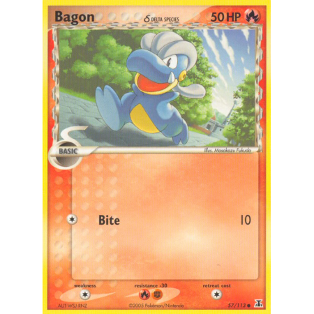 Bagon δ (Reverse Holo)