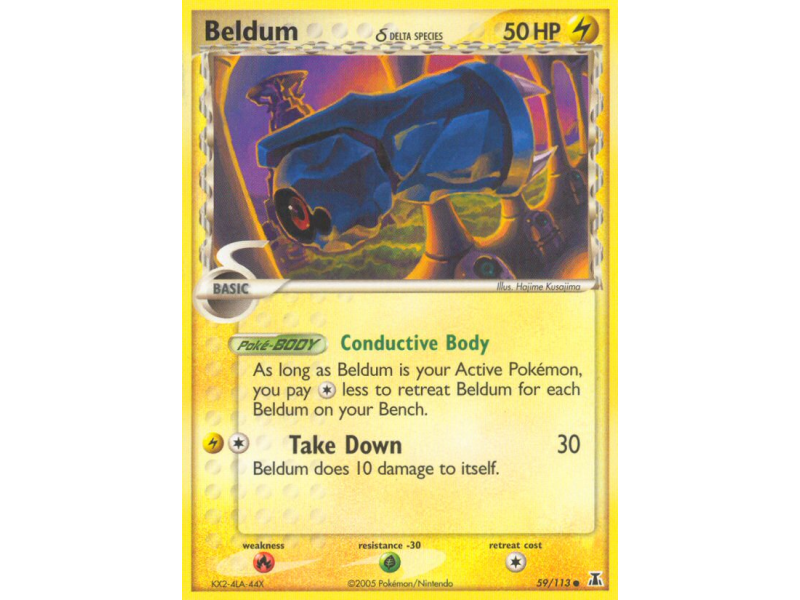 Beldum δ (Reverse Holo)