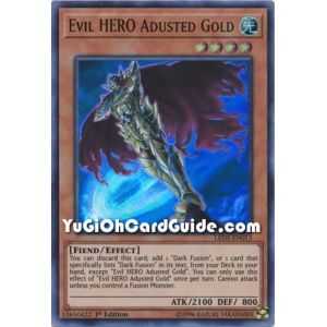 Evil HERO Adusted Gold (Ultra Rare) – Legendary Duelist Immortal Destiny | Carta YUGIOH en México